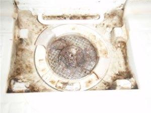浴室排水管高圧洗浄